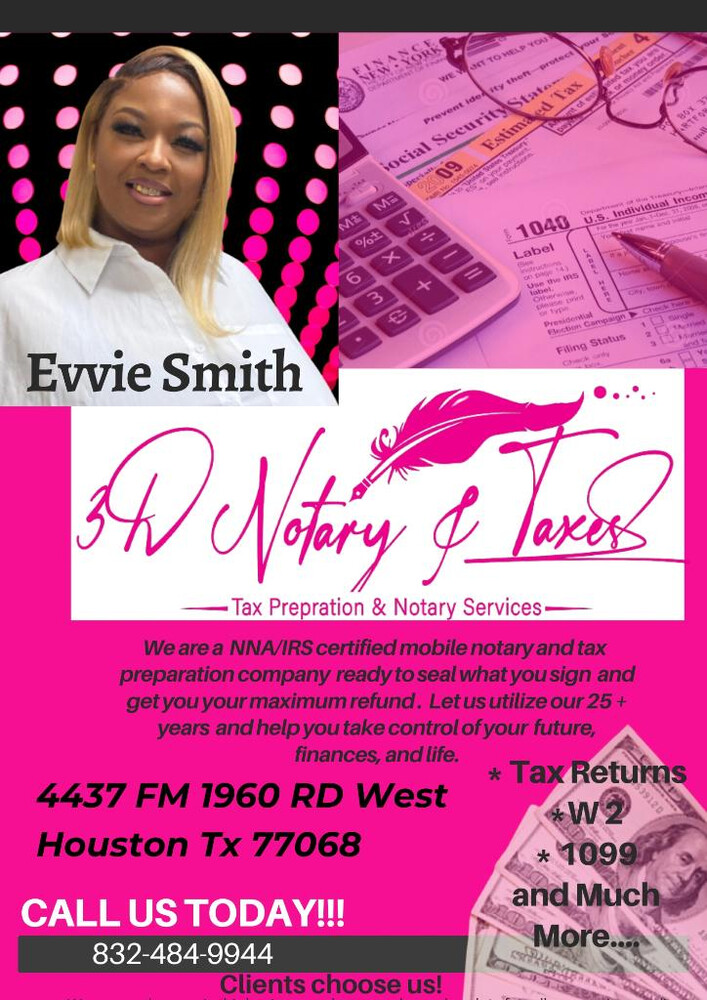 3D Notary And Taxes LLC