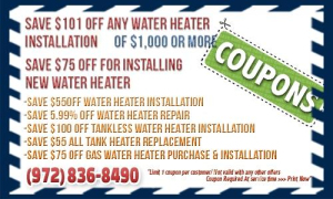 Water Heater Repair Richardson