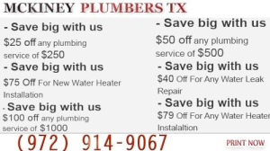 Mckinney Plumber TX