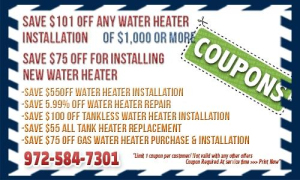 Plano TX Water Heater