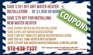 Water Heater Repair Irving TX