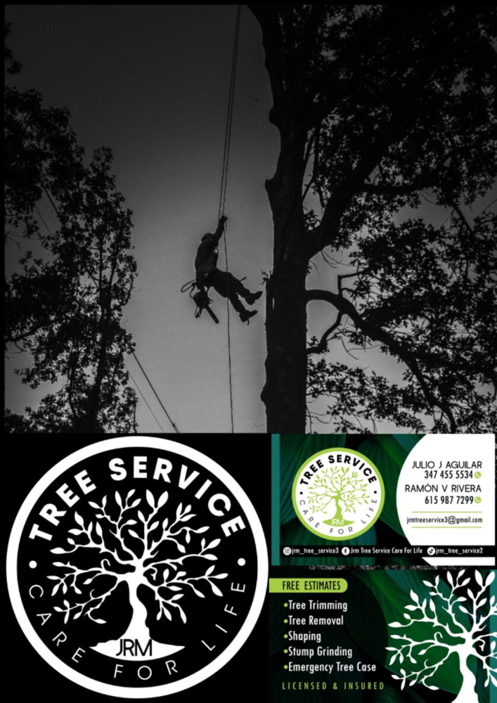 JRM TREE SERVICE CARE FOR LIFE