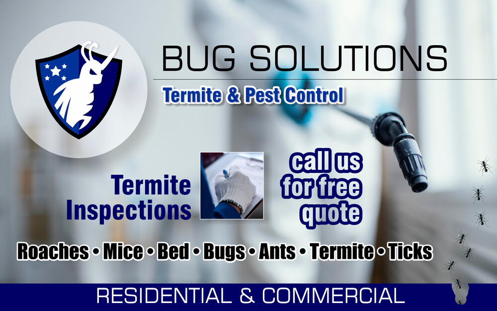 Bug Solutions & Termite Pest Control