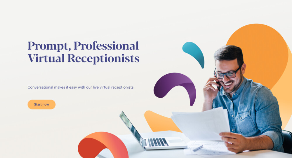 Conversational Virtual Receptionist