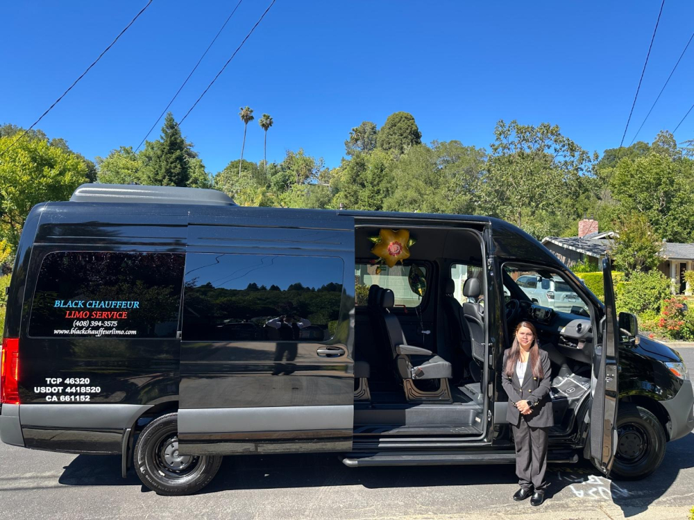 Black Chauffeur Limo Service