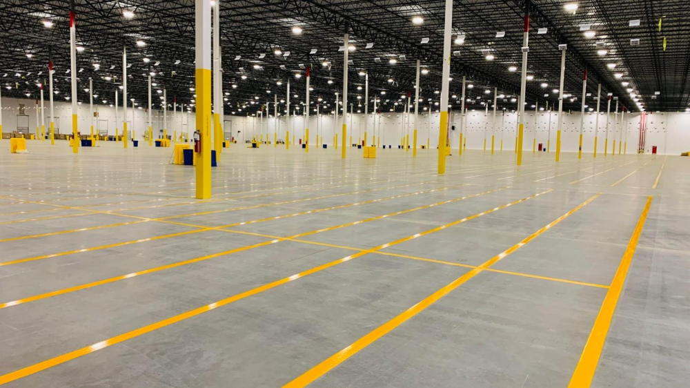 StripeGuys Warehouse Line Striping - Huntsville